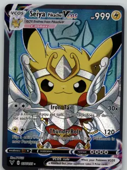 Pokemon Pikachu Poncho Cosplay - Seiya Pikachu VCOS - Fan Art Non TCG - Image 1