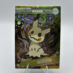 Pokemon Eif Origin 5.0 - Mimikyu SSR-021 - Qi Yuan Chinese Non TCG - Image 1
