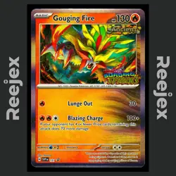 Gouging Fire - SVP151 - Stamped Black Star Promo - Surging Sparks - VLP - Image 1
