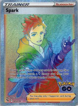 Pokemon TCG Spark 085/78 Pokemon GO Holo MP - Image 1