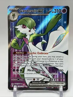 Pokemon TCG Gardevoir EX 228/198 Scarlet & Violet Base Set Holo Ultra Rare NM - Image 1