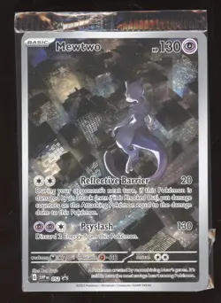 2023 Scarlet & Violet 151 Mewtwo (sealed) Black Star Promo #SVP EN 052 - Image 1