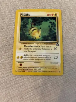 pokemon cardPikachu 27/53 Wotc Promo Regular Not Graded - Image 1