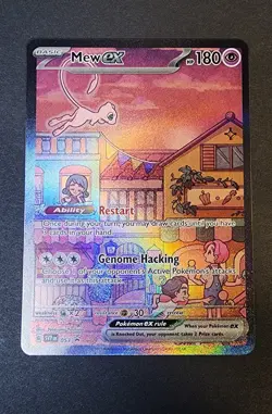 Mew EX SIR #53 Scarlet & Violet Promo Card Full Art Pokemon TCG - Image 1