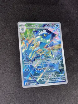 Frogadier IR HoloFoil + Chaos Rising Card Sleeve 089/086 NM EN - Image 3