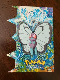 HP! Topps Pokemon Series 2 Butterfree #12 Die Cut EV3 Of 12 - Image 1