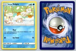 ALOLAN VULPIX 30/156 C ULTRA PRISM POKEMON MP KOMIYA - Image 3
