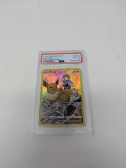 Pokemon TCG - Eevee TG11/TG30 Brilliant Stars Trainer Gallery, PSA 8 - Image 1