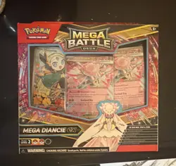 Pokemon Mega Battle Deck Mega Diancie ex Sealed 60-Card Deck English 2016 - Image 1