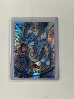 2000 TOPPS CHROME POKEMON T.V. SPECTRA #130 GYARADOS - Image 1