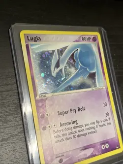 Lugia 2/17 Pokemon TCG EX Pop Series 5 HOLO BLEED ERROR - Image 2