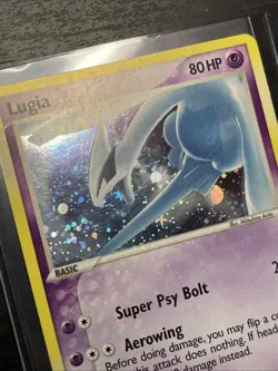 Lugia 2/17 Pokemon TCG EX Pop Series 5 HOLO BLEED ERROR - Image 4
