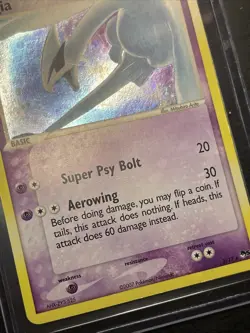 Lugia 2/17 Pokemon TCG EX Pop Series 5 HOLO BLEED ERROR - Image 5