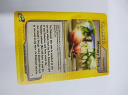 MINT Memory Berry 128/147 Aquapolis Uncommon English Pokemon Card Vintage TCG - Image 1