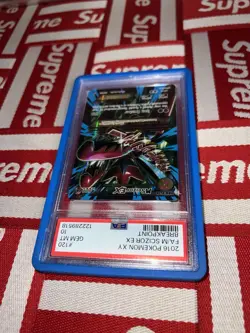 M Scizor EX XY Breakpoint Full Art #120 PSA 10 Guard Not Included 2016 Pokemon - Image 2