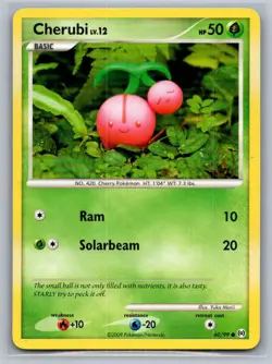 Cherubi 60/99 Common Arceus Pokemon Lightly Played - Image 1