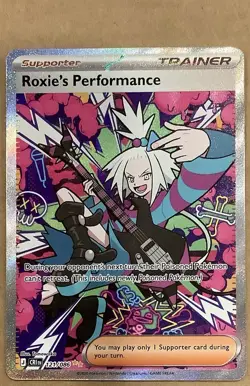 Roxie's Performance 121/086 SIR | Chaos Rising | Pack Fresh Mint - Image 1