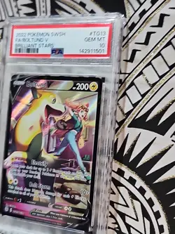 Boltund V TG13 PSA 10 Gem Mint Pokemon SW&SH Brilliant Stars (501) FREE SHIPPING - Image 4