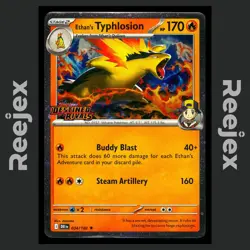 Ethan's Typhlosion - 034/182 - Stamped Promo - Destined Rivals - Pokemon - NM/M - Image 1