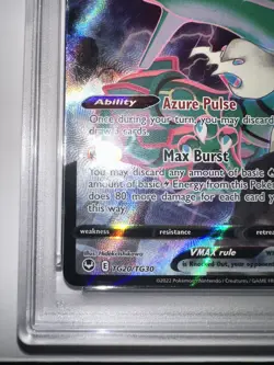 Pokemon 2022 Rayquaza VMAX TG20/TG30 Full Art Silver Tempest GEM MINT PSA 10 - Image 5