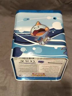 Pokemon TCG: Stacking Tin - Wishiwashi OFFICIAL Pokemon Tin blue - Empty - Image 4