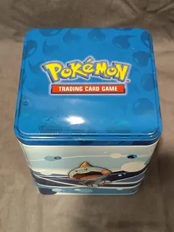Pokemon TCG: Stacking Tin - Wishiwashi OFFICIAL Pokemon Tin blue - Empty - Image 5
