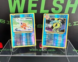 2016 Pokemon XY Evolutions Magikarp & Gyarados Reverse Holo - Image 1
