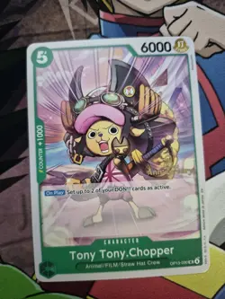 One Piece Card Game - Tony Tony.Chopper (3rd Anniversary) OP13-030 UC - NM - Image 1