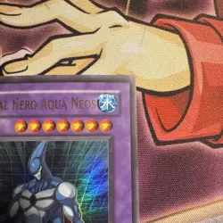 YUGIOH! Konami Replacement Redemption Elemental Hero Aqua Noes POTD-EN031K LP - Image 3