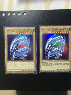 Yugioh! Blue-Eyes White Dragon CT13-EN008 Ultra Rare Limited Edition NM 3 Cards - Image 2