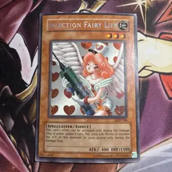 Injection Fairy Lily RP02-EN065 Ultra Rare Reprint LP Yugioh - Image 1