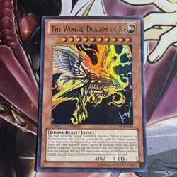 Yugioh! The Winged Dragon of Ra JUMP-EN045 Ultra Rare Limited Edition MP - Image 1