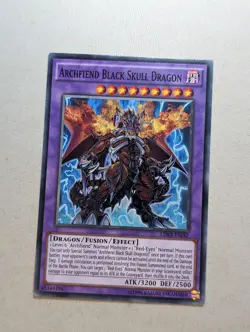 YuGiOh Archfiend Black Skull Dragon LDK2-ENJ42 - VLP - Image 1