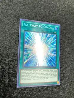 Gateway to Chaos - SHVA-EN058 - Secret Rare 1st Edition Yugioh Card Near Mint - Image 2