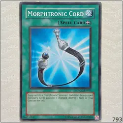 Morphtronic Cord - CSOC-EN051 - Common Unlimited Yugioh - Image 1