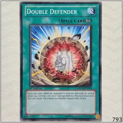 Double Defender - ORCS-EN049 - Common 1st Edition Yugioh - Image 1