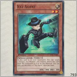 Xyz Agent - JOTL-EN005 - Common 1st Edition Yugioh - Image 1