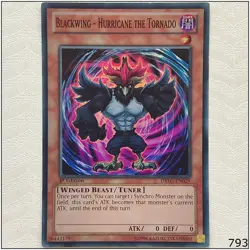 Blackwing - Hurricane the Tornado - DRLG-EN029 - Super Rare 1st Edition Yugioh - Image 1