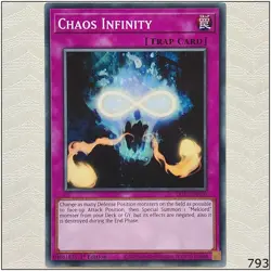 Chaos Infinity - LED7-EN030 - Common 1st Edition Yugioh - Image 1