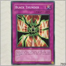 Black Thunder - TSHD-EN066 - Common 1st Edition Yugioh - Image 1