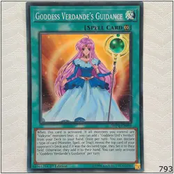 Goddess Verdande's Guidance - SHVA-EN009 - Super Rare 1st Edition Yugioh - Image 1