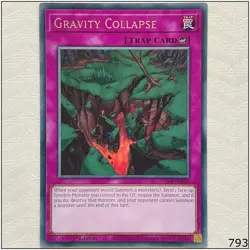 Gravity Collapse - VASM-EN030 - Rare 1st Edition Yugioh - Image 1
