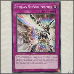 Super Quantal Mech Sword - Magnaslayer - WIRA-EN039 - Common 1st Edition Yugioh - Image 1