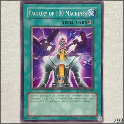 Factory of 100 Machines - CSOC-EN049 - Common Unlimited Yugioh - Image 1