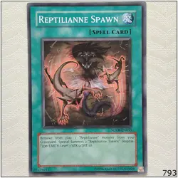Reptilianne Spawn - SOVR-EN050 - Common Unlimited Yugioh - Image 1