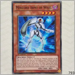 Meklord Army of Wisel - EXVC-EN012 - Common 1st Edition Yugioh - Image 1