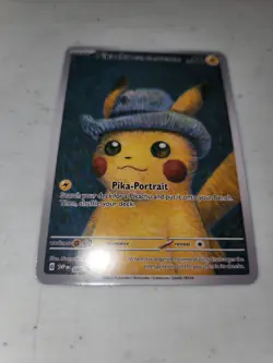 Pikachu Pokemon Card Fan Art Card Not TCG - Image 1