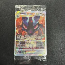 Lucario Vstar SWSH 291 Sealed NM Pokemon Card (Crown Zenith ETB PROMO) - Image 1
