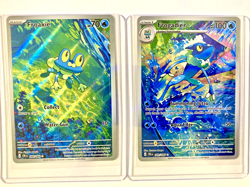 Froakie & Frogadier 088/086 089/086 Chaos Rising Evolution Set NM Pokemon TCG - Image 1