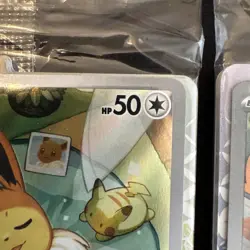 2 Pokemon TCG Eevee Black Star Promo 173 Prismatic Evolutions EBT Promo Sealed - Image 5